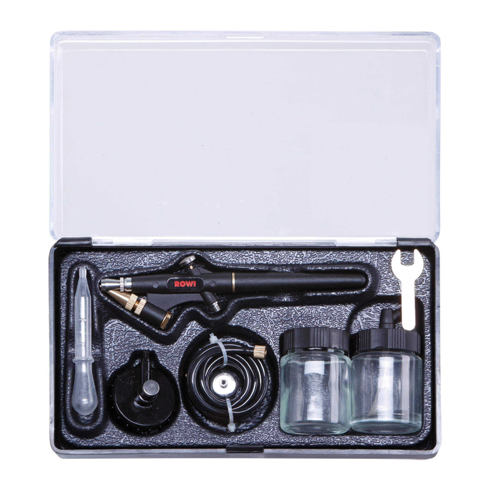 Rowi Airbrush-Spritzpistolen-Set 'DAS 8/1 Set' 8-teilig