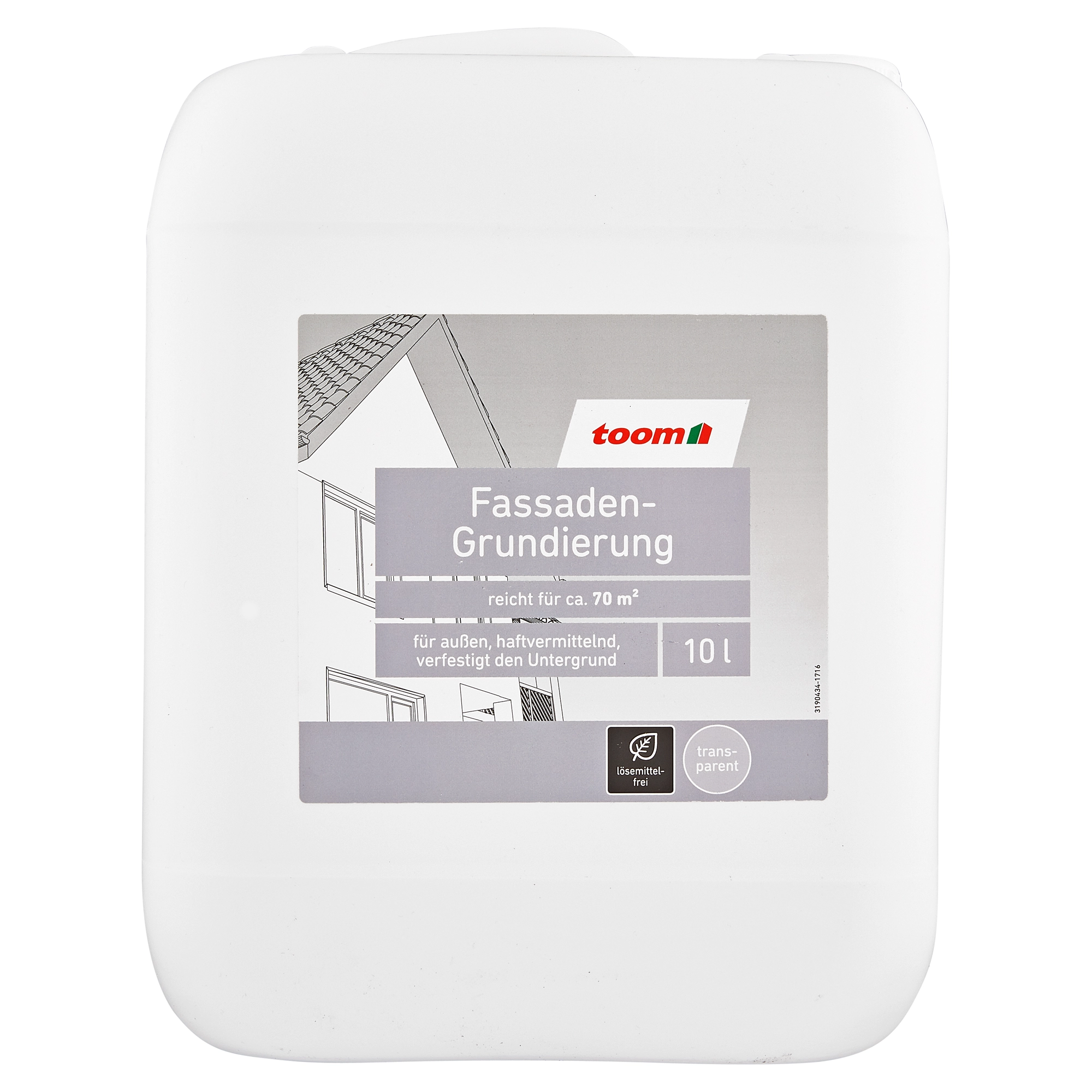 toom Fassaden-Grundierung transparent 10 l