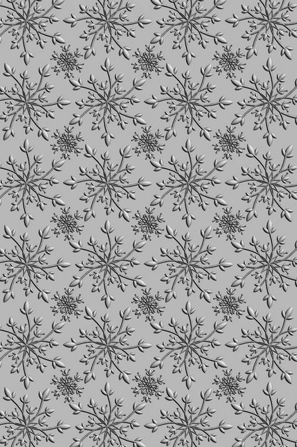 Sizzix Motivschablone »3D Snowflakes«, 10,8 cm x 15,9 cm