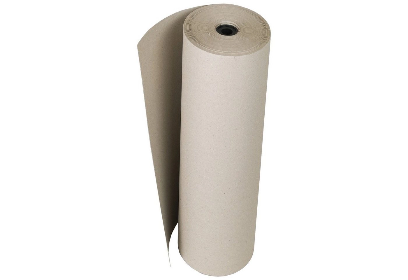 KK Verpackungen Seidenpapier, Rollen-Schrenzpapier Packpapier Füllmaterial 1x 167m 80g/m² Grau