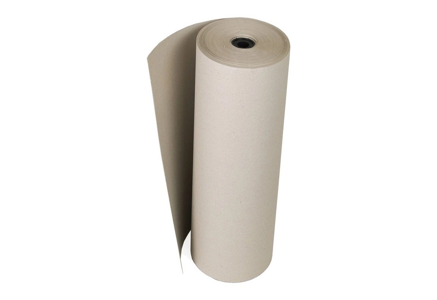 KK Verpackungen Seidenpapier, Rollen-Schrenzpapier Packpapier Füllmaterial 0,75x 250m 120g/m² Grau