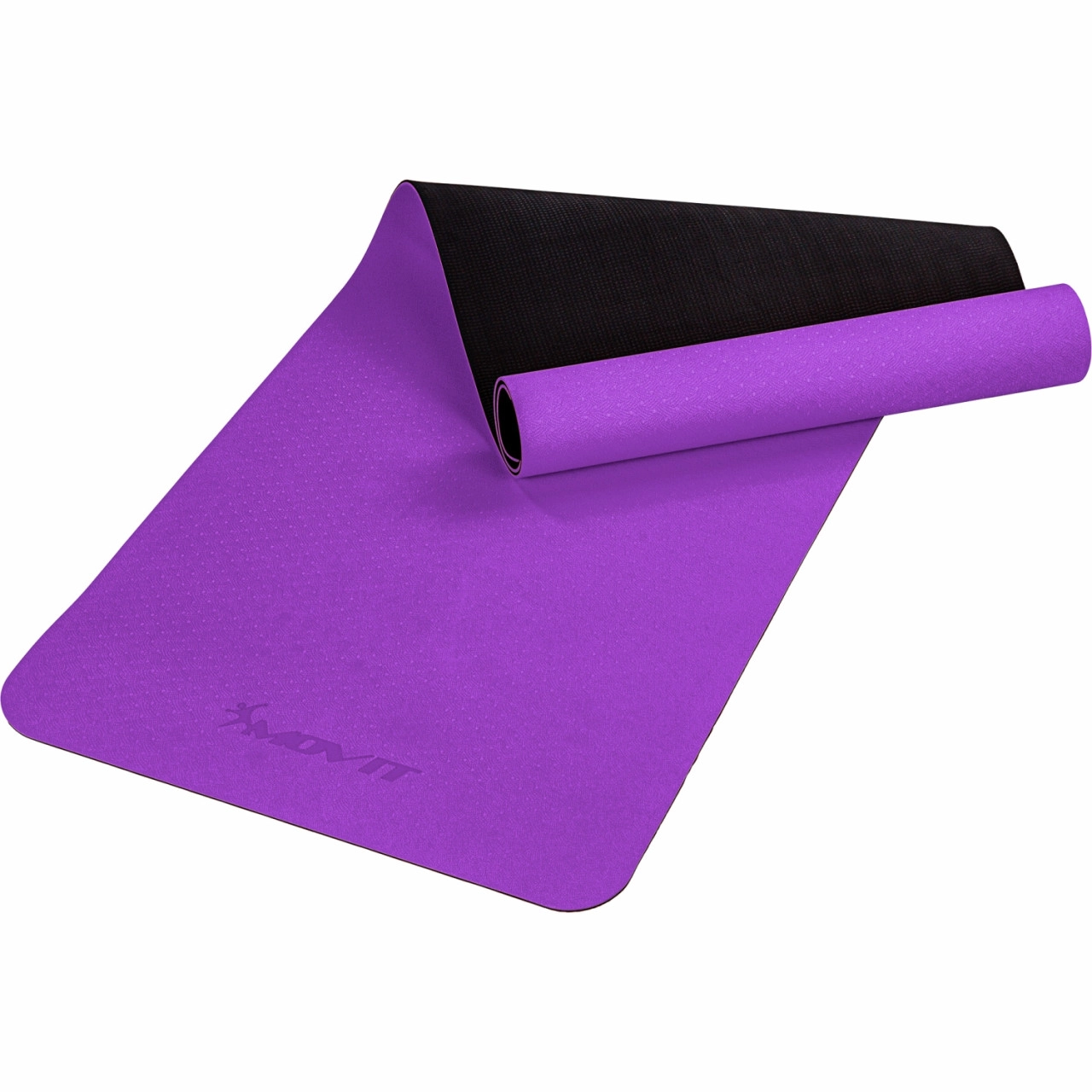 MOVIT® TPE Gymnastikmatte, 190x60x0,6cm, violett
