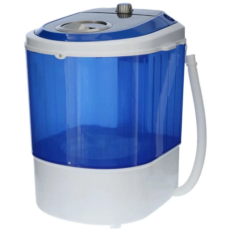 Mestic - Waschmaschine Tragbar MW-100 Blau und Weiß 180W Mehrfarbig
