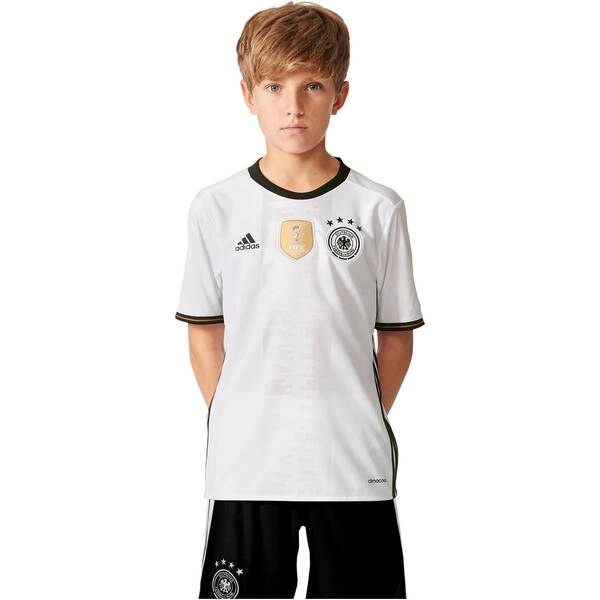 ADIDAS Kinder Fußballtrikot Home Trikot Deutschland EM 2016