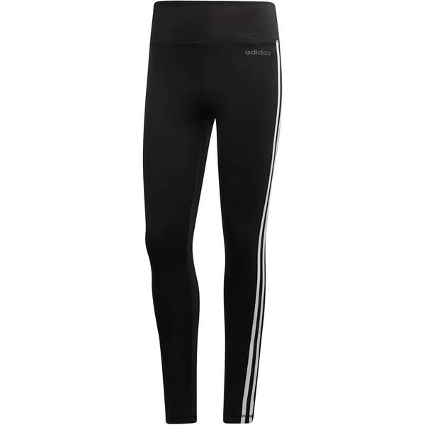 adidas Damen Design 2 Move 3-Streifen Hight-Rise Lange Tight