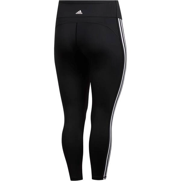 adidas Damen Believe This 3-Streifen 7/8-Tight – Große Größen