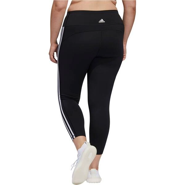 adidas Damen Believe This 3-Streifen 7/8-Tight – Große Größen