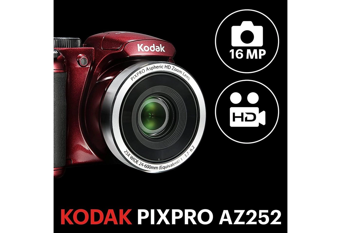 Kodak Astro Zoom AZ252 Vollformat-Digitalkamera