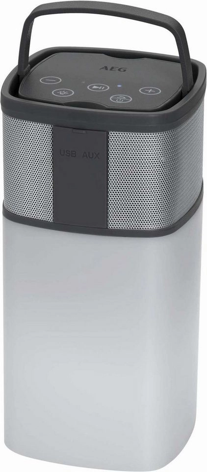 AEG AEG Bluetooth-Lautsprecher Soundsystem Powerbank BSS 4841 weiß Lautsprecher