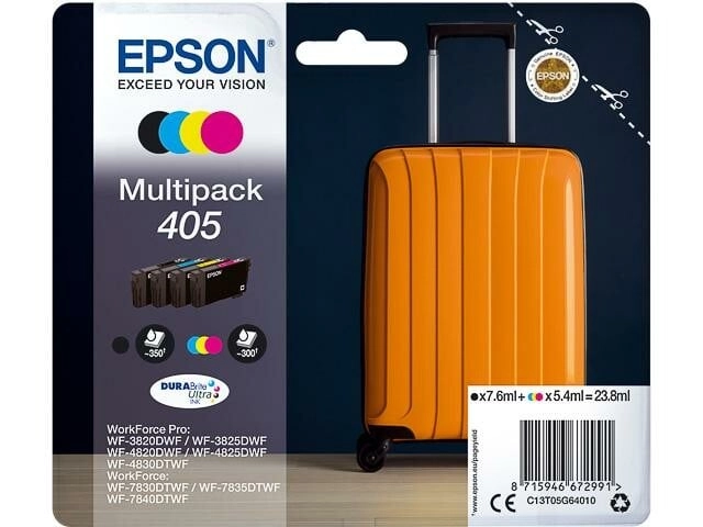 4-colours MultiPack 405 Koffer Druckerpatrone