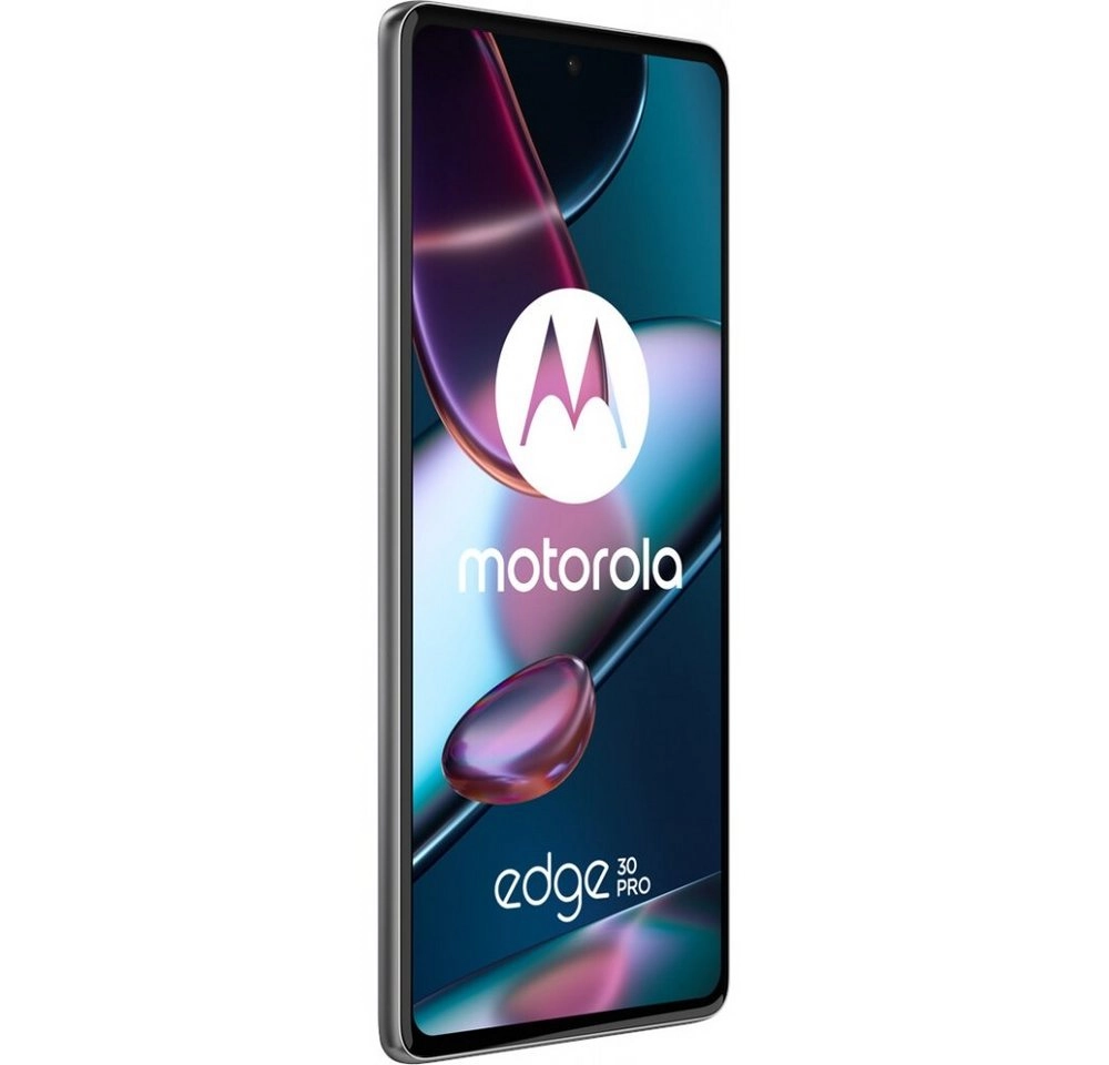 Motorola XT2201-1 Edge 30 Pro 5G 256 GB / 12 GB - Smartphone - stardust white Smartphone (6,7 Zoll, 256 GB Speicherplatz)