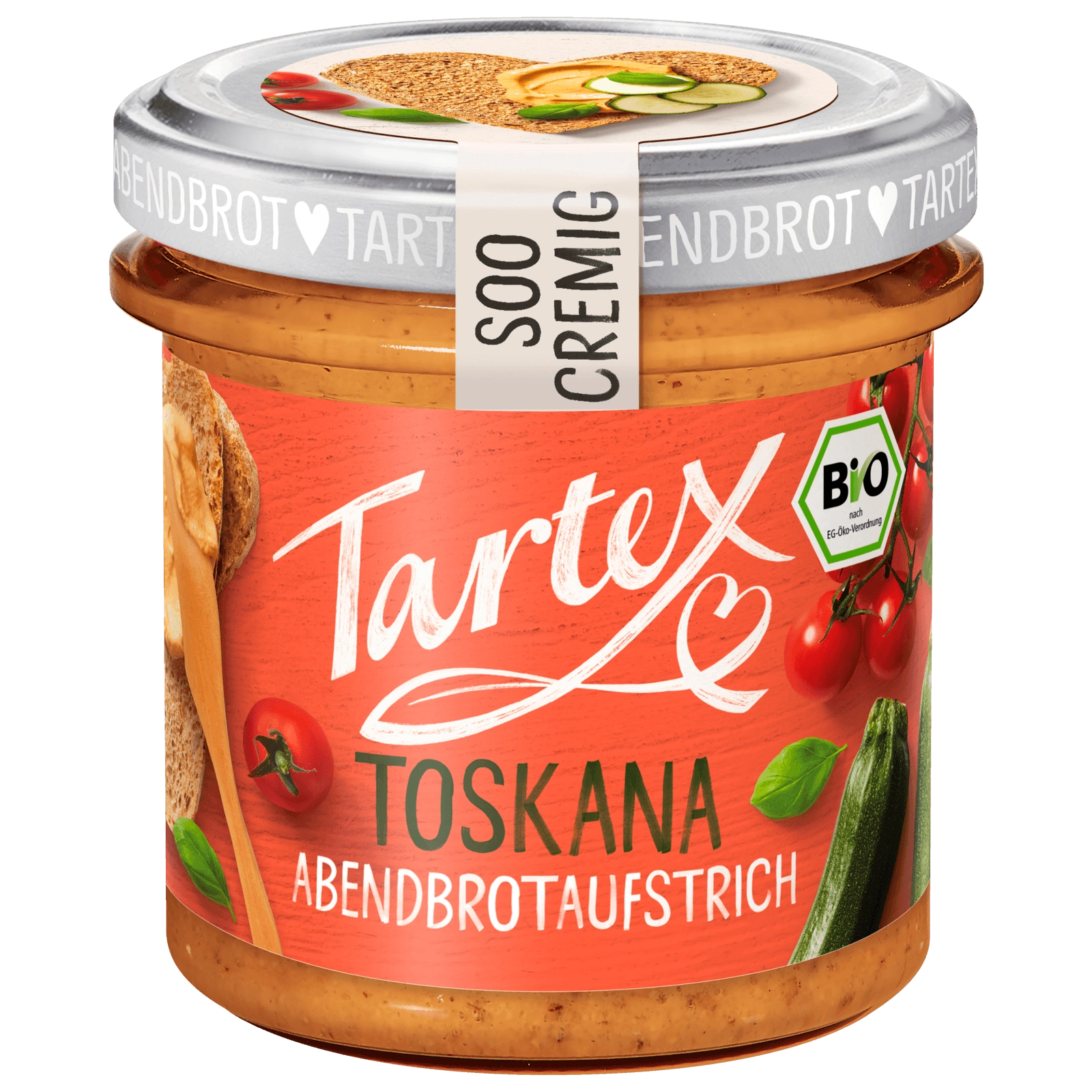 Tartex Bio Brotaufstrich Toskana 140g