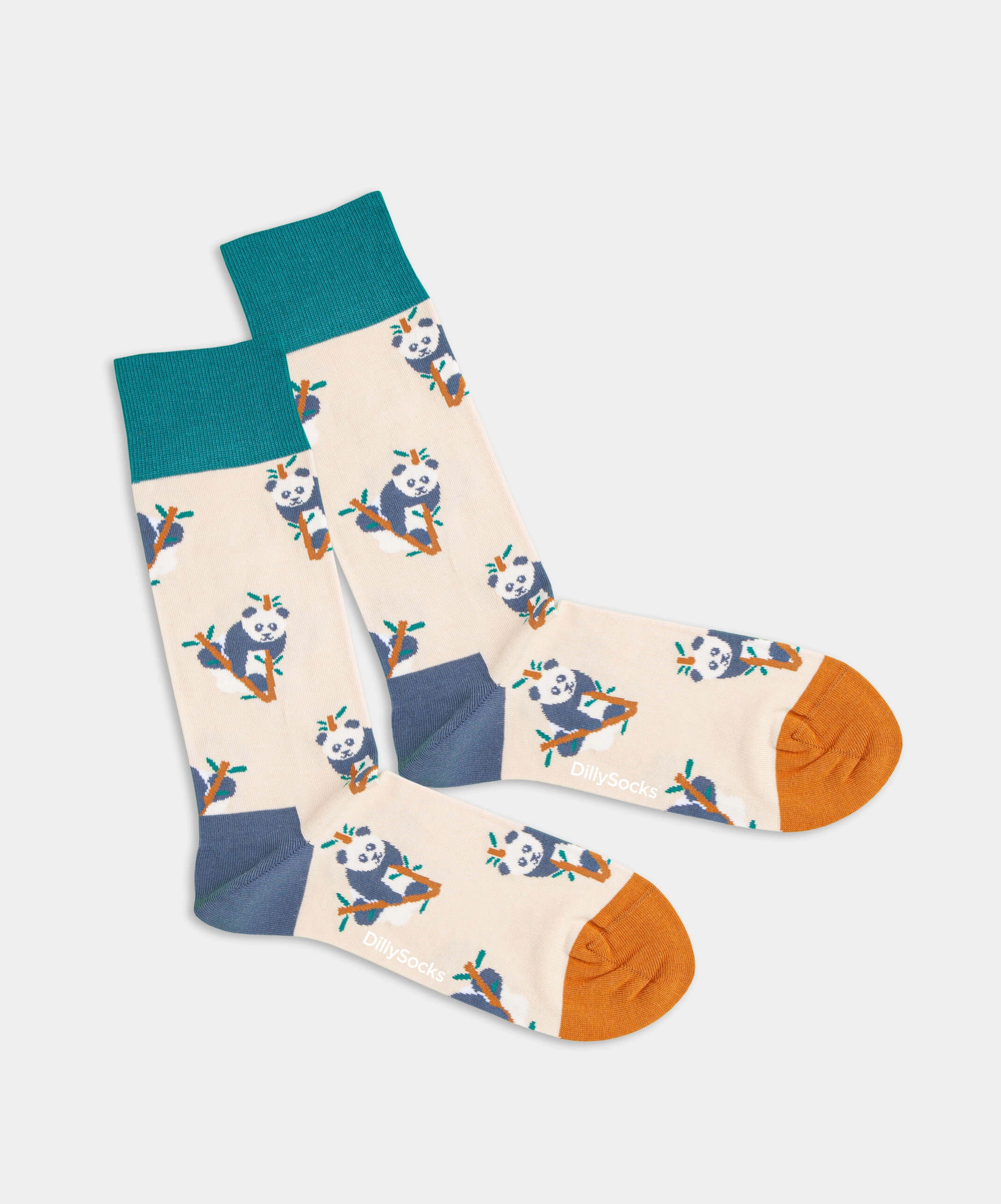 - Socken in Weiss mit Tier Motiv/Muster