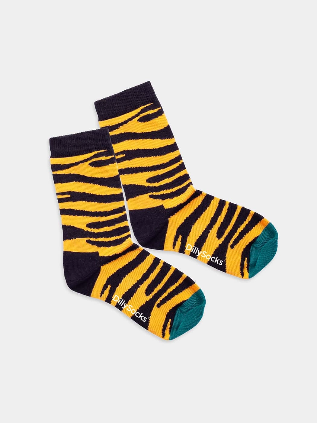 - Kindersocken in Gelb mit Tier Motiv/Muster