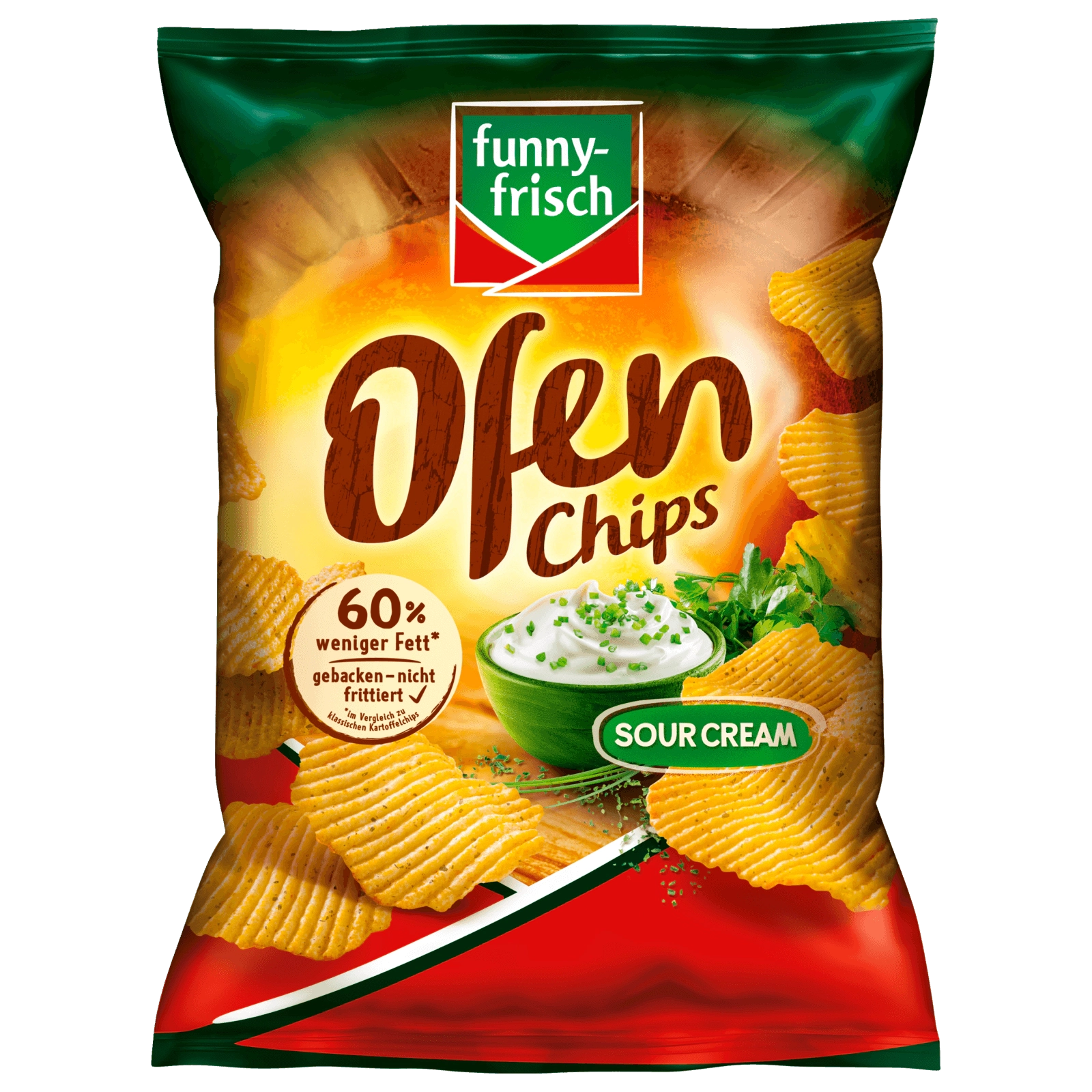 Funny-frisch Ofenchips Sour Cream 125g