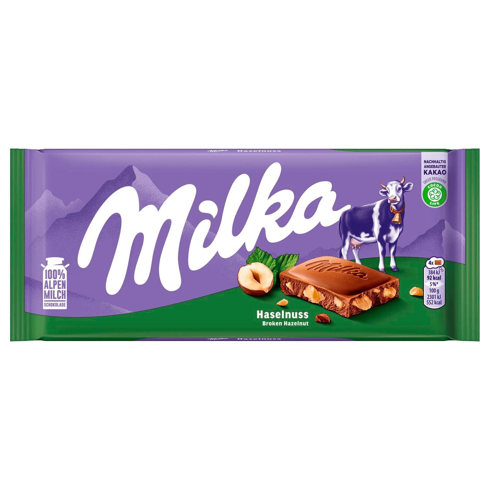 Milka Schokolade Haselnuss 100g