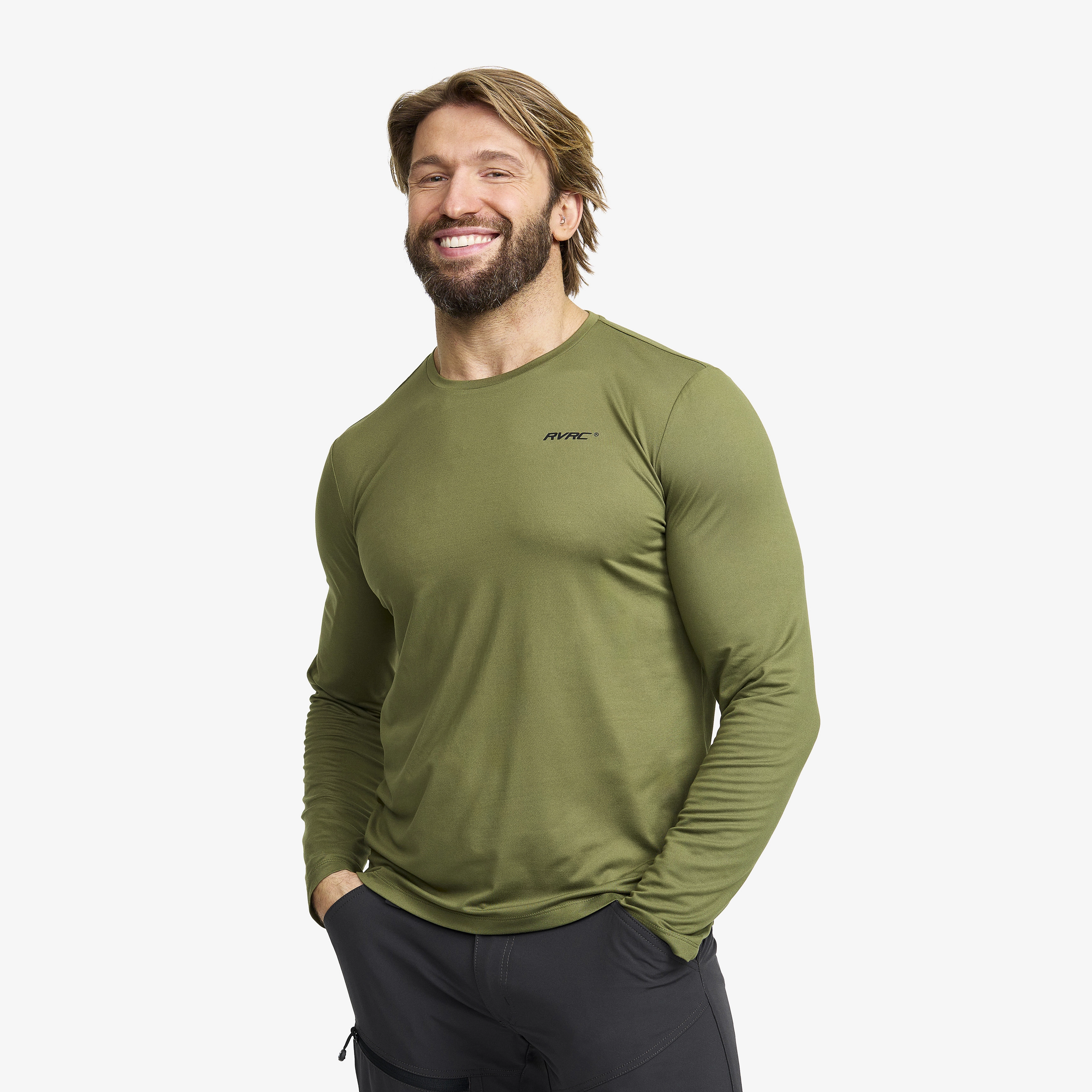 Mission Long-sleeved T-shirt Herren Cypress, Größe:XL - Herren > Oberteile > Hemden & Langarmshirts