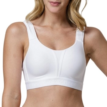 Abecita BH Kimberly High Support Sports Bra Weiß Polyamid E 75 Damen