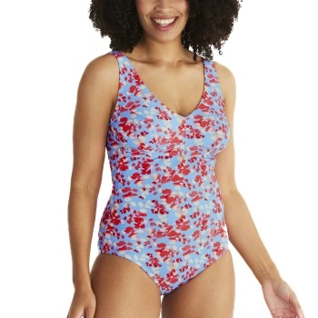 Abecita Sorrento Kanters Swimsuit Blau Muster B/C 44 Damen