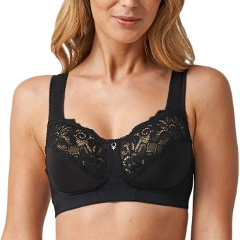 Abecita BH Support Soft Bra 144189 Schwarz B 80 Damen