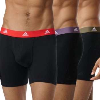 adidas 3P Active Flex Cotton Boxer Brief Mixed Baumwolle Medium Herren