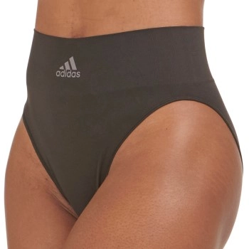 Adidas BOS Smart Micro 720 Seamless Hi Leg Brief Schwarz Polyamid Large Damen