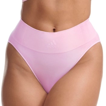 Adidas BOS Smart Micro 720 Seamless Hi Leg Brief Hellrosa Polyamid Large Damen