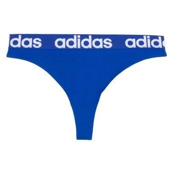 Adidas Smart Cotton Solid Thong Jeansblau Baumwolle Large Damen