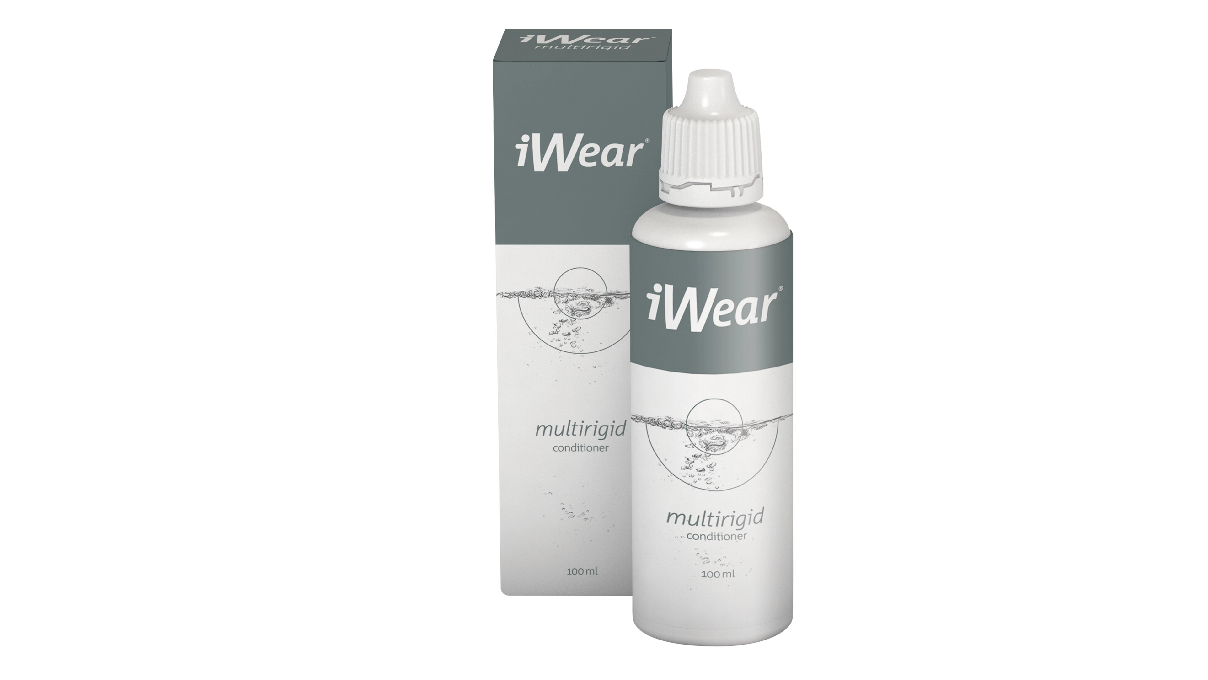 iWear multirigid conditioner 100ml Hartlinsenpflege Standardgröße 100 ml Kontaktlinsen-Pflegemittel; -Flüssigkeit; -Lösung; -Reinigungsmittel; Kontaktlinsen