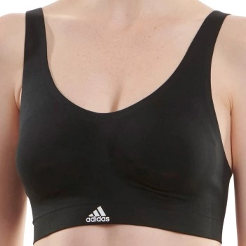 adidas BH Micro Cut Free Naked 2ply Bra Schwarz Medium Damen