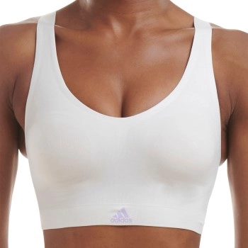 adidas BH Micro Cut Free Naked 2ply Bra Hellgrau Medium Damen