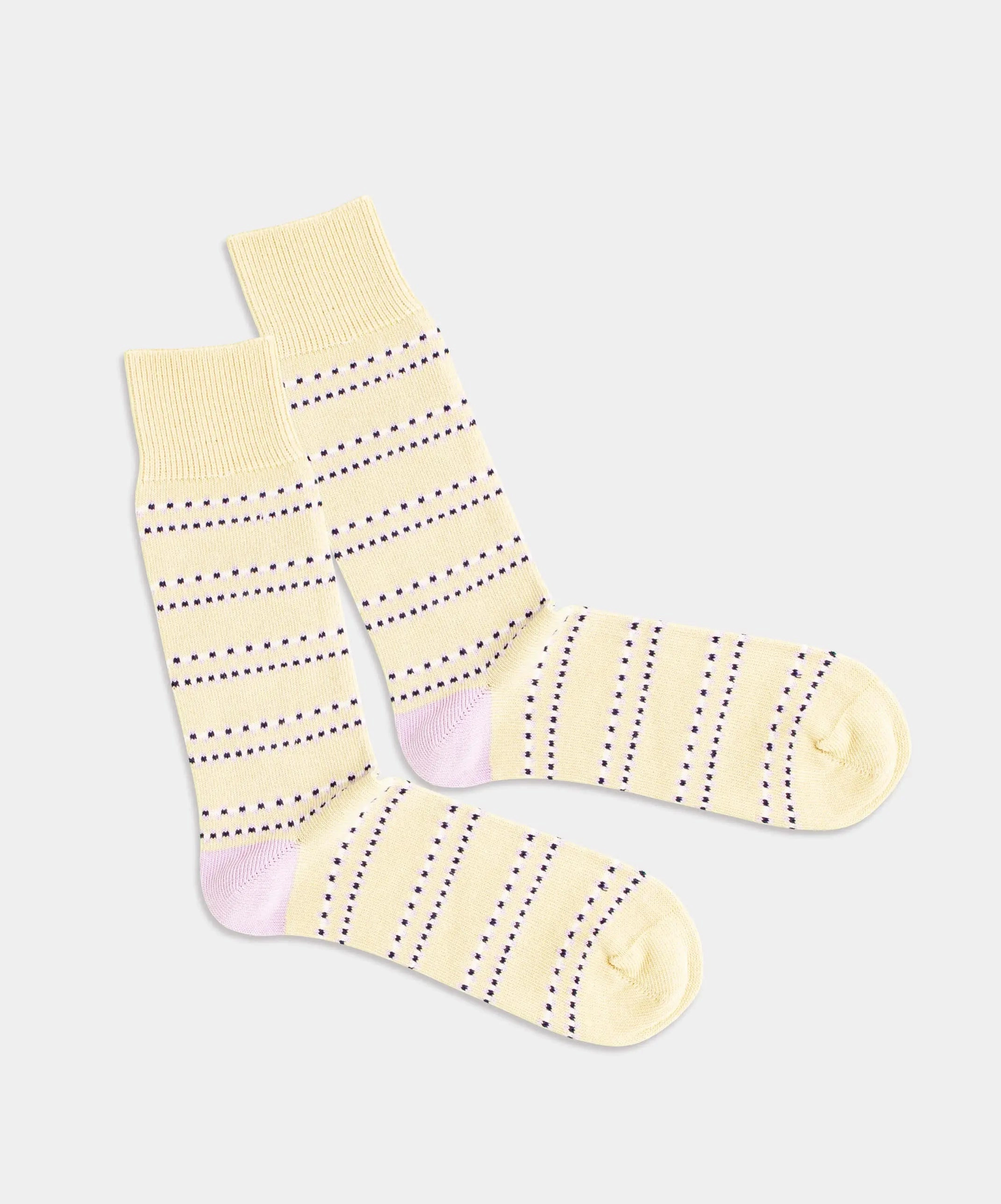 - Socken in Beige mit Nordisch Motiv/Muster