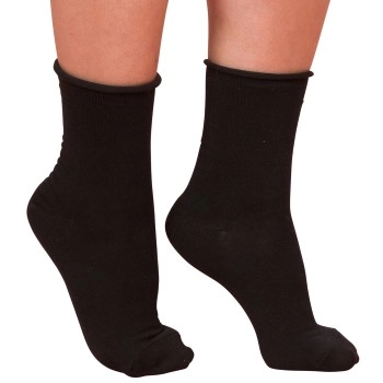 Trofe Bamboo Loose Socks Schwarz Gr 39/42 Damen