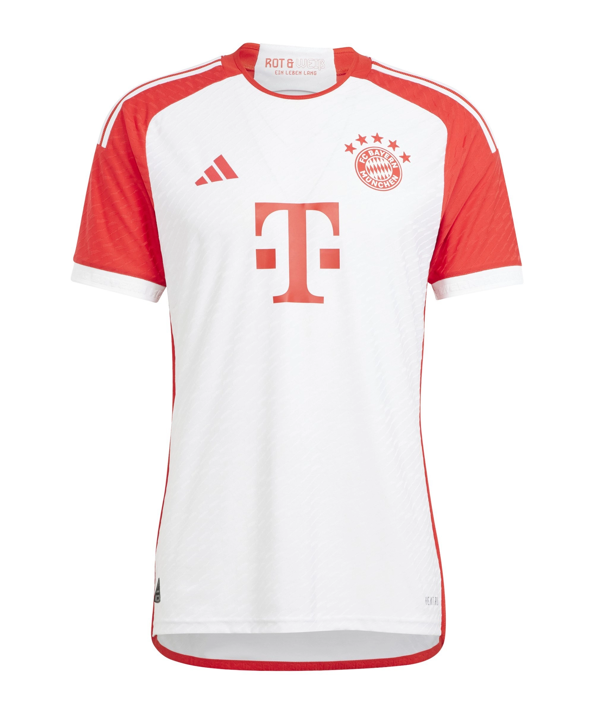 adidas FC Bayern München Auth. Trikot Home 2023/2024 Weiss
