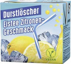 Durstlöscher Eistee Zitrone