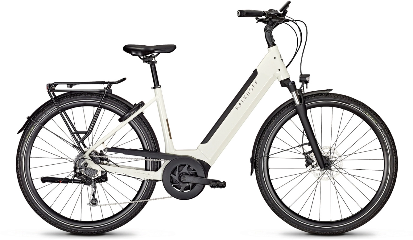 Unisex E-Bike  Kalkhoff Endeavour 3.B Move Wave weiß . 2023 (Rahmenhöhe: 53 cm | ca. 175 - 185 cm / Akkukapazität: 500 Wh)