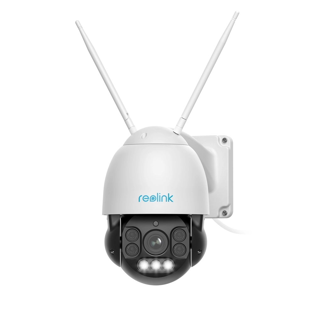 Reolink 5MP PTZ WLAN Kamera Outdoor, 5X Optischer Zoom, Personen-/Fahrzeugerkennung, Auto-Tracking, 360° Ansicht, 2-Wege-Audio