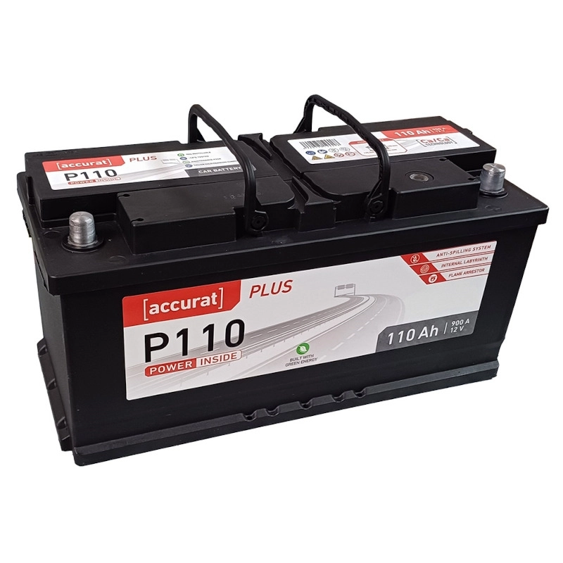 Accurat Plus P110 Autobatterie 110Ah