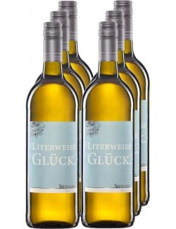 Weinhaus Flick Literweise Glück Silvaner Weißwein trocken