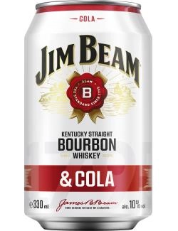 Jim Beam Bourbon Whiskey & Cola (Einweg)