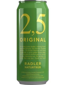 2,5 Original Radler naturtrüb (Einweg)