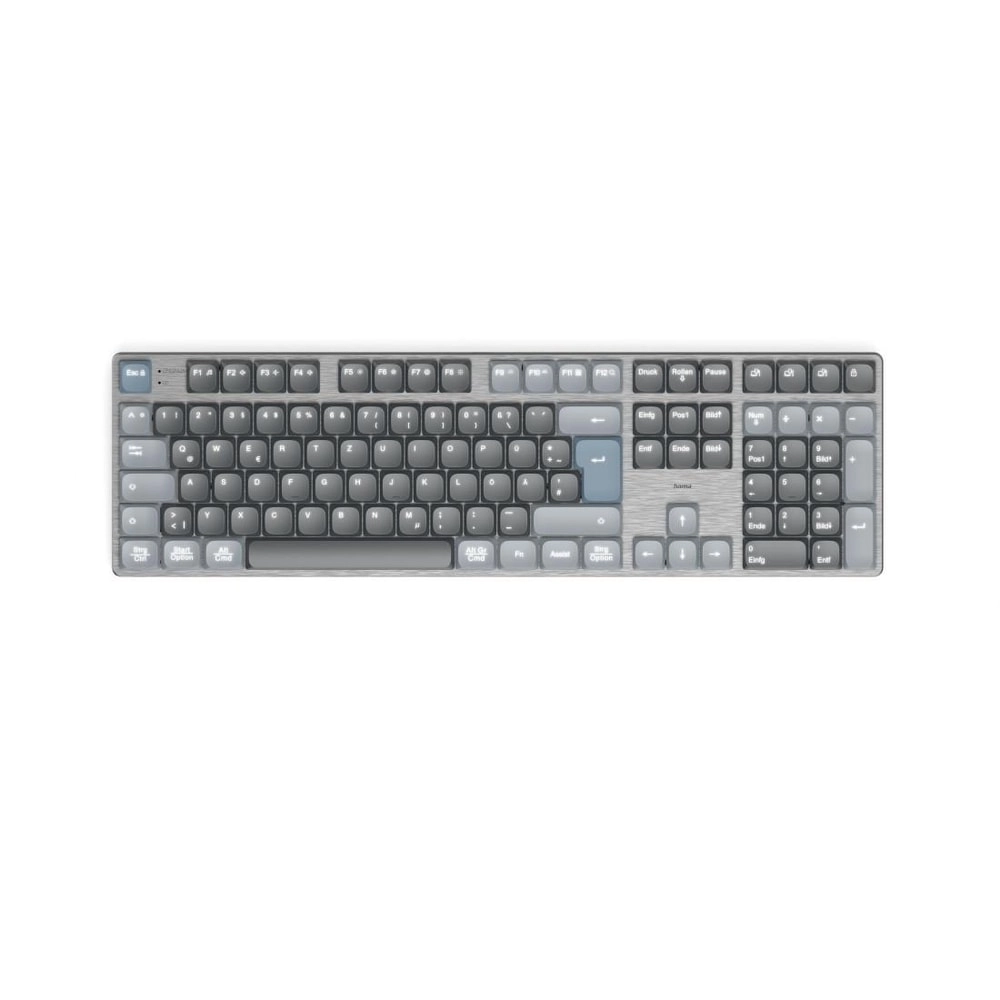 Multi-Device-Tastatur "WK-800", kabellos, mechanisch, LED, Schw., QWERTZ DE (00173070)  - 0%-Finanzierung (PayPal)