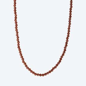 Collier Rhodolith, ca.50 ct