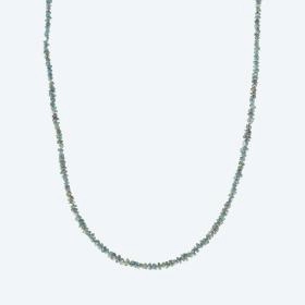 Collier Diamant blau (beh.), ca. 20ct