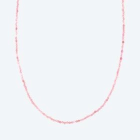 Collier Pink Turmalin, ca. 11ct