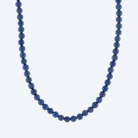 Collier Lapislazuli, ca. 45+5cm