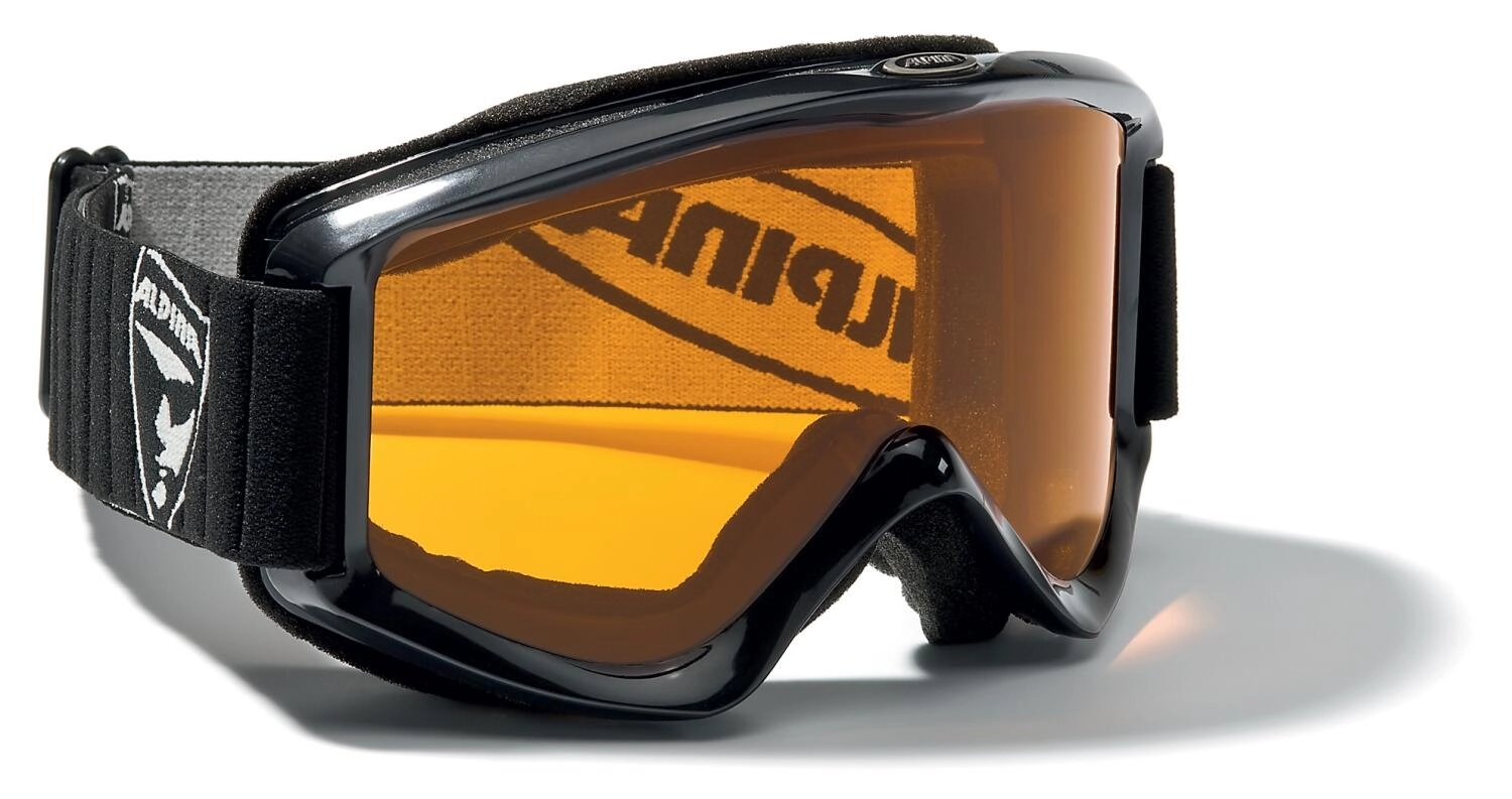 Alpina Smash 2.0 Doubleflex Skibrille (133 schwarz, Scheibe: DOUBLEFLEX HICON (S2))