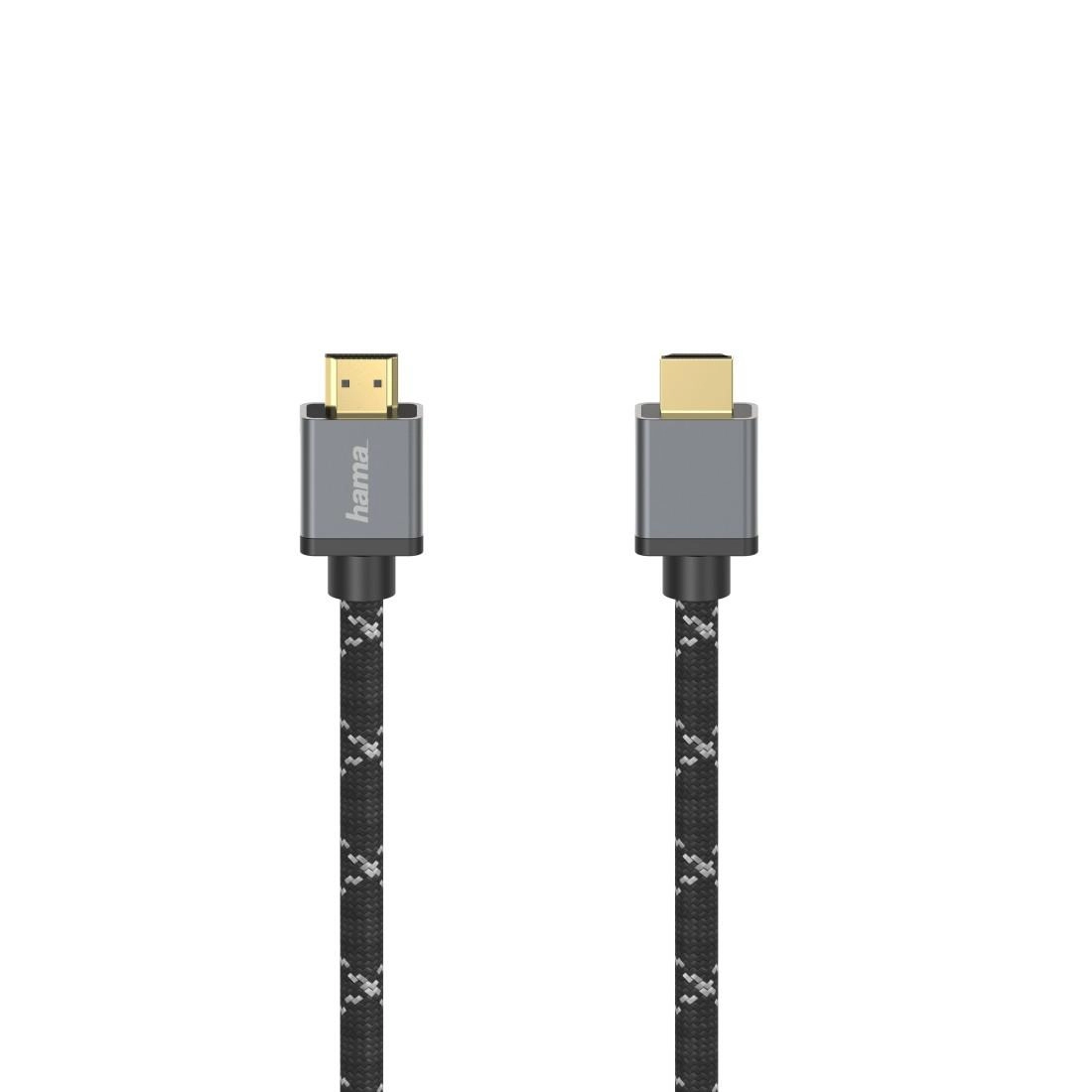 Ultra High Speed HDMI™-Kabel, zertifiziert, Stecker-Stecker, 8K, Alu, 5,0 m (00205067)