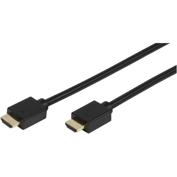 High Speed HDMI® Kabel mit Ethernet, 2,0 m schwarz (47159)