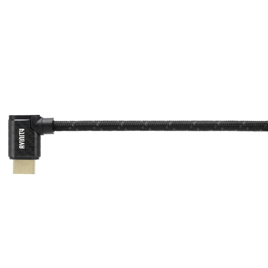 L-Edition High Speed HDMI™-Kabel, St. - St. 90°, vergoldet, Ethernet, 1,5 m (00127588)